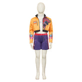 Kids Children KPop Demon Hunters (2025) Huntrix Rumi Mira Zoey Printed Simple Outfits Cosplay Costume